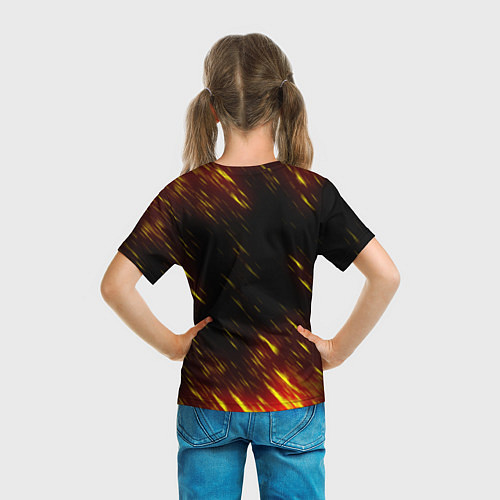Детская футболка ACDC Neon / 3D-принт – фото 6