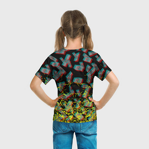 Детская футболка 9 грамм: Деньги / 3D-принт – фото 6