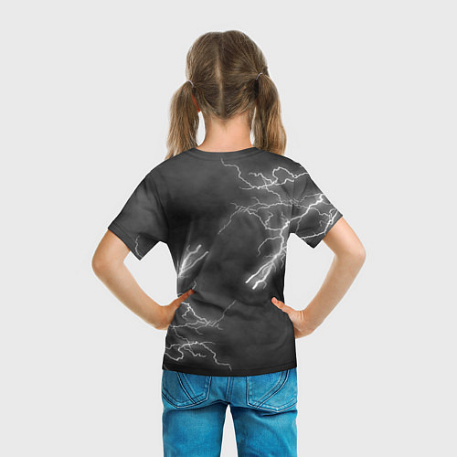 Детская футболка 9 грамм гроза / 3D-принт – фото 6