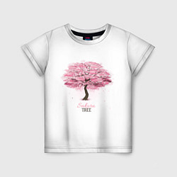 Футболка детская Sakura Tree, цвет: 3D-принт