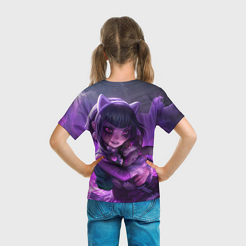 Детская футболка Goth Annie League Of Legends / 3D-принт – фото 6