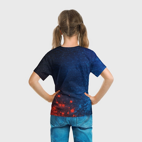 Детская футболка БМВ Краски / 3D-принт – фото 6