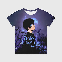 Футболка детская Sung Jinwoo - Solo Leveling, цвет: 3D-принт