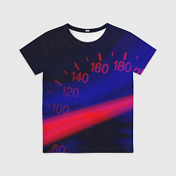 Футболка детская Скоростьspeed, цвет: 3D-принт