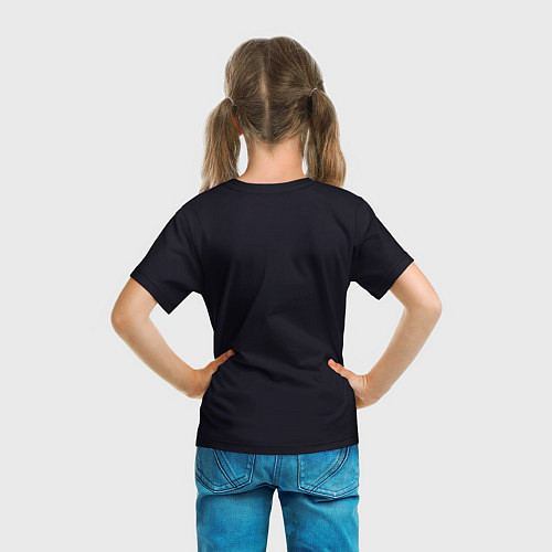 Детская футболка Джинкс Паудер неон / 3D-принт – фото 6