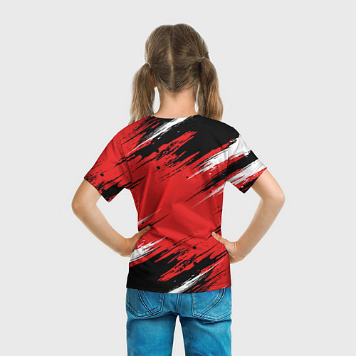 Детская футболка SAMURAI CYBERPUNK 2077 GAME / 3D-принт – фото 6