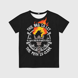 Футболка детская Darkest Dungeon - the way is lit, цвет: 3D-принт