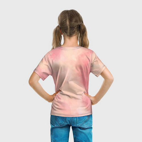 Детская футболка Ленивец сидит / 3D-принт – фото 6