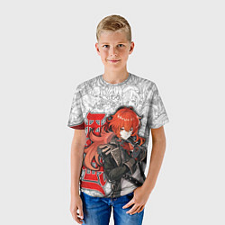 Футболка детская ДИЛЮК ИЗ МОНДШТАТА ГЕНШИН, цвет: 3D-принт — фото 2