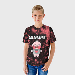 Футболка детская LALAFANFAN - СЕРДЕЧКО Частицы, цвет: 3D-принт — фото 2