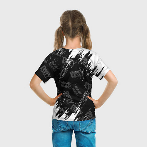 Детская футболка Поппи Плейтайм Poppy Playtime хагги вагги / 3D-принт – фото 6