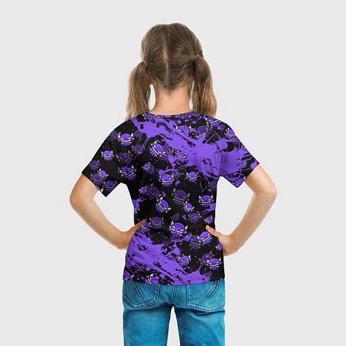 Детская футболка Геометри Дэш game Geometry Dash / 3D-принт – фото 6