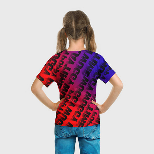 Детская футболка Хаги Ваги Топ / 3D-принт – фото 6