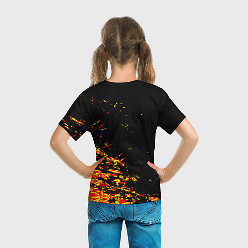 Детская футболка Poppy Playtime huggy wuggy хагги вагги / 3D-принт – фото 6