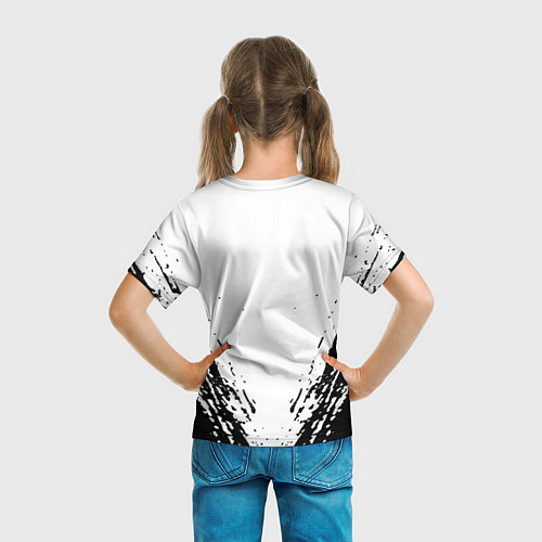 Детская футболка Mercedes-Benz - Разрывы / 3D-принт – фото 6
