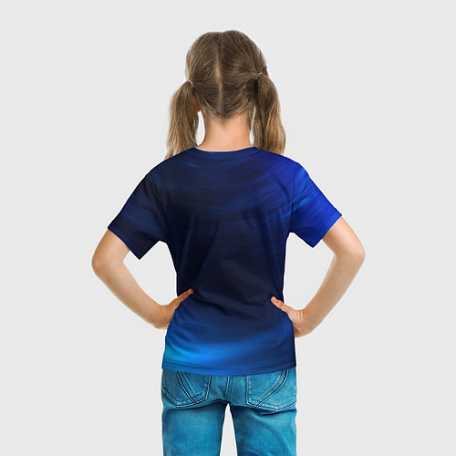 Детская футболка TOYOTA - Космос / 3D-принт – фото 6