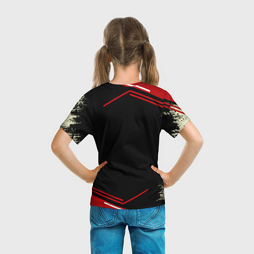Детская футболка Кобра Кай Сериал Нетфликс Гранж / 3D-принт – фото 6