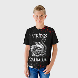 Футболка детская Викинги: Вальхалла Vikings: Valhalla, цвет: 3D-принт — фото 2