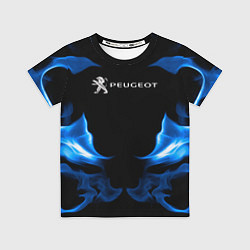 Футболка детская Peugeot Fire, цвет: 3D-принт