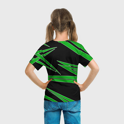 Детская футболка Skoda: Geometry / 3D-принт – фото 6