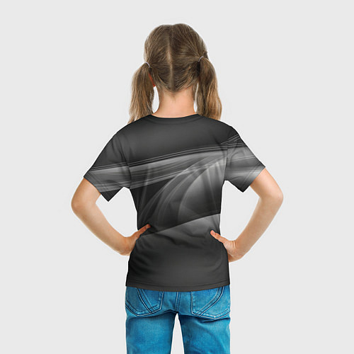 Детская футболка Peugeot blak / 3D-принт – фото 6