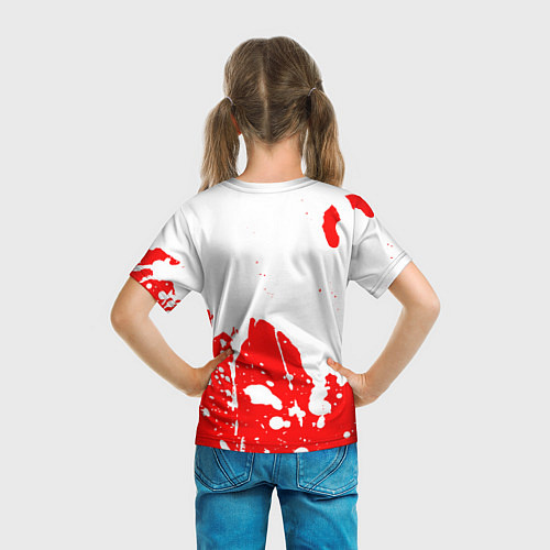 Детская футболка DOTA 2 Краски / 3D-принт – фото 6