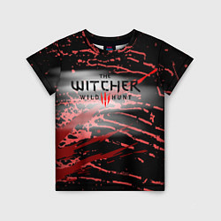 Футболка детская The Witcher СУПЕР ИГРА ДЛЯ ГЕЙМЕРОВ, цвет: 3D-принт
