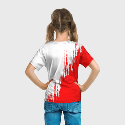 Детская футболка TOYOTA Яркий / 3D-принт – фото 6