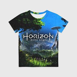 Футболка детская Horizon Zero Dawn Топ, цвет: 3D-принт