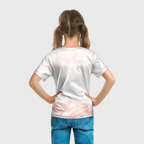 Детская футболка Влюблённые Лисы Love / 3D-принт – фото 6