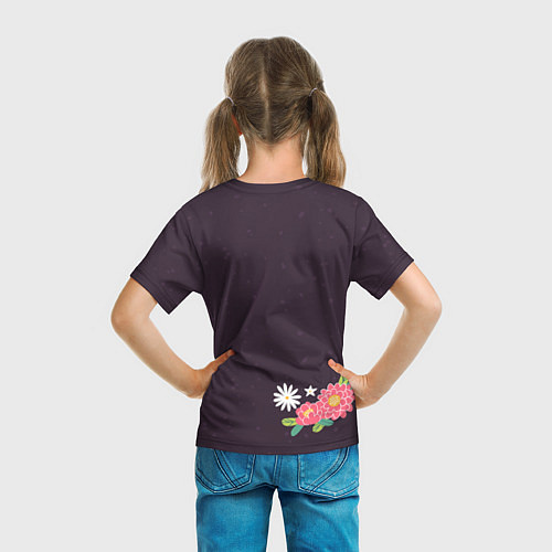 Детская футболка Cool girl statue / 3D-принт – фото 6