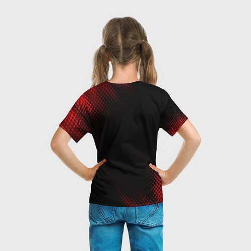 Детская футболка HONDA RACING Sport Style / 3D-принт – фото 6