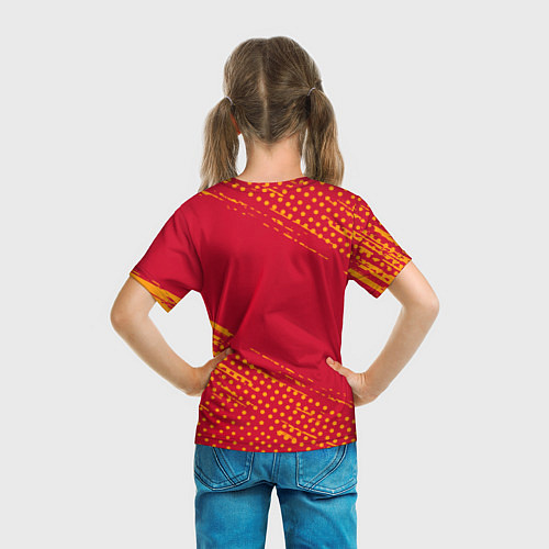 Детская футболка Roma Рома / 3D-принт – фото 6