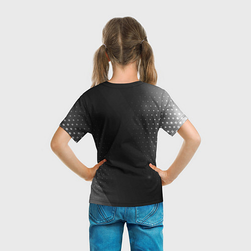 Детская футболка CHELSEA - ЧБ Арт / 3D-принт – фото 6