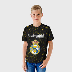 Футболка детская РЕАЛ МАДРИД Pro Sport Потертости, цвет: 3D-принт — фото 2