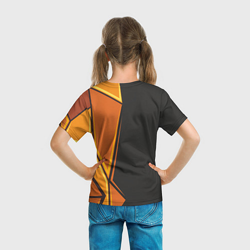 Детская футболка Лиса Этника / 3D-принт – фото 6