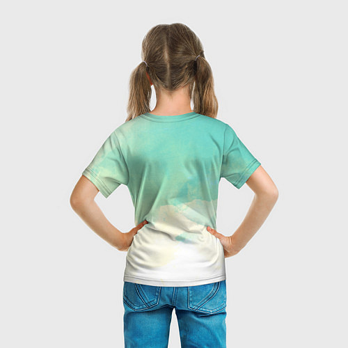 Детская футболка Созидай Цвети / 3D-принт – фото 6