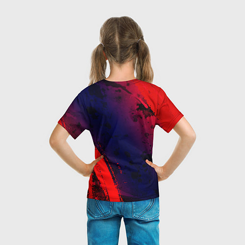 Детская футболка ТОЙОТА TRD SPORT - Краска / 3D-принт – фото 6