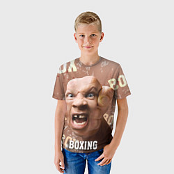Футболка детская Boxing - телесный, цвет: 3D-принт — фото 2