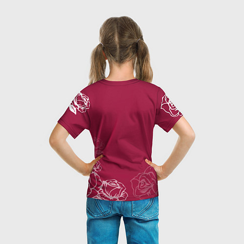 Детская футболка Её величество Прекрасная Виктория / 3D-принт – фото 6