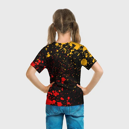 Детская футболка DAYZ Краска / 3D-принт – фото 6