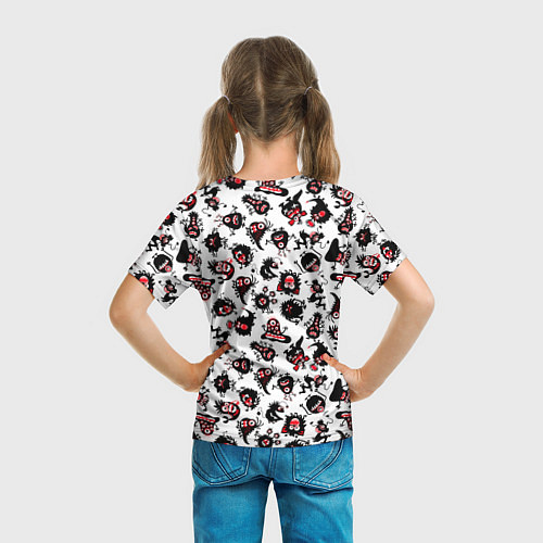 Детская футболка Монстрики мини / 3D-принт – фото 6