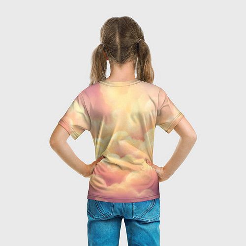 Детская футболка Жираф на воздушном шаре / 3D-принт – фото 6