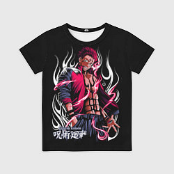 Футболка детская Великий Сукуна Магическая битва, цвет: 3D-принт