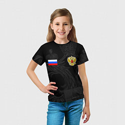 Футболка детская ФОРМА РОССИИ RUSSIA UNIFORM, цвет: 3D-принт — фото 2