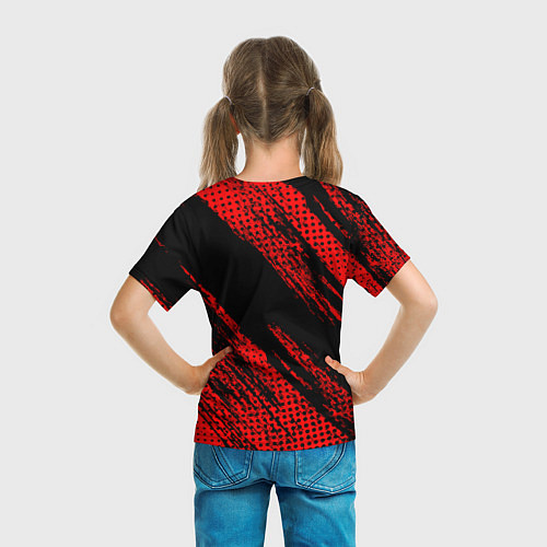 Детская футболка DUCATI MOTO SPORT / 3D-принт – фото 6