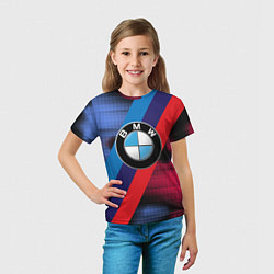 Футболка детская BMW Luxury, цвет: 3D-принт — фото 2