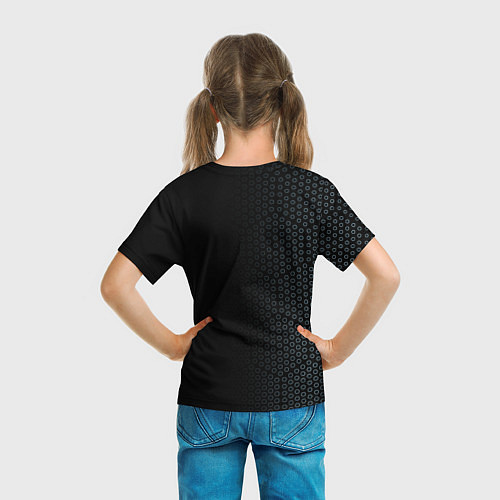 Детская футболка VOLVO MINI LOGO / 3D-принт – фото 6