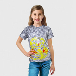 Футболка детская Логотип Cobra Kai, цвет: 3D-принт — фото 2