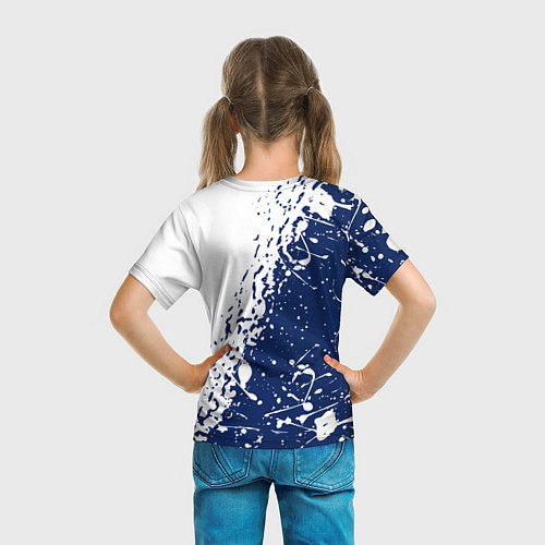 Детская футболка Тоттенхэм Хотспур брызги / 3D-принт – фото 6